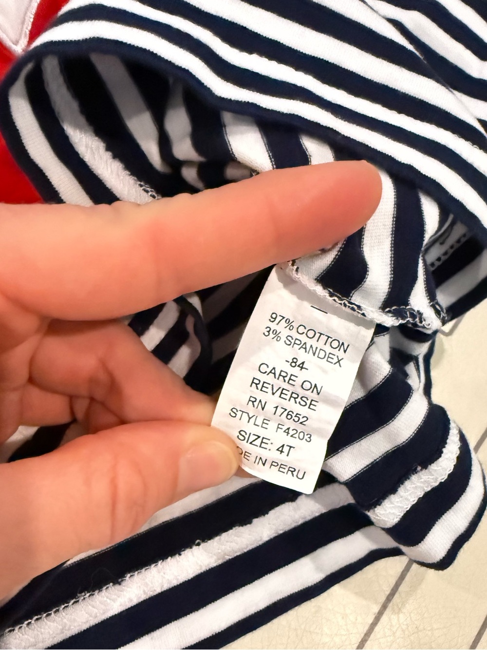 Florence Eisman Striped Fire Truck Shirt - Picture 8 of 10
